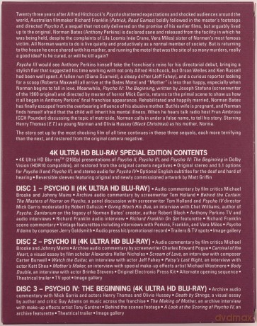 The Psycho Collection (Psychoza) [3xBlu-Ray 4K]