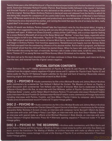 The Psycho Collection [3xBlu-Ray]