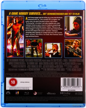 The Running Man (Uciekinier) [Blu-Ray]