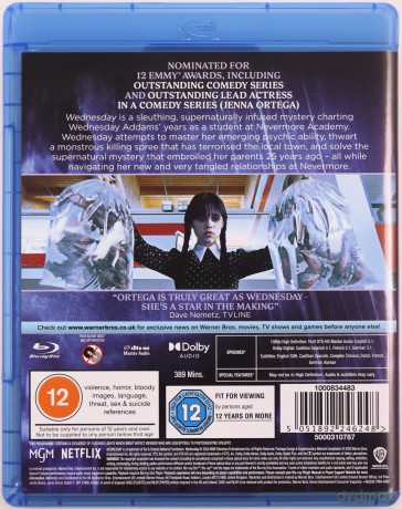 Wednesday Season 1 [Blu-Ray]
