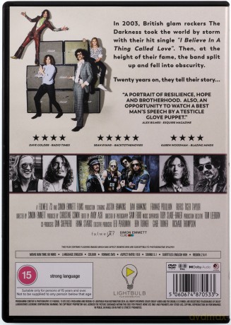 Welcome To The Darkness [DVD]