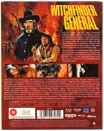 Witchfinder General (Pogromca czarownic) [Blu-Ray 4K]