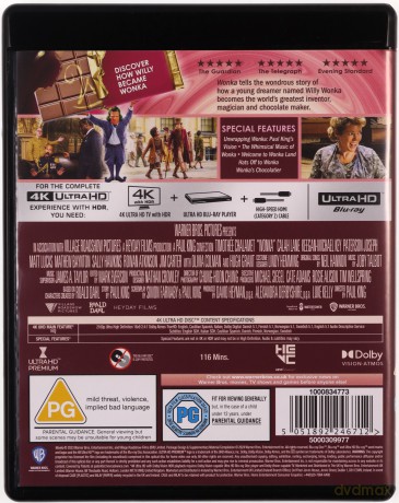 Wonka [Blu-Ray 4K]