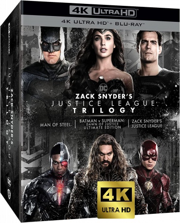 Zack Snyders Justice League Trilogy Limited Ultimate Collectors Edition [Blu-Ray 4K]