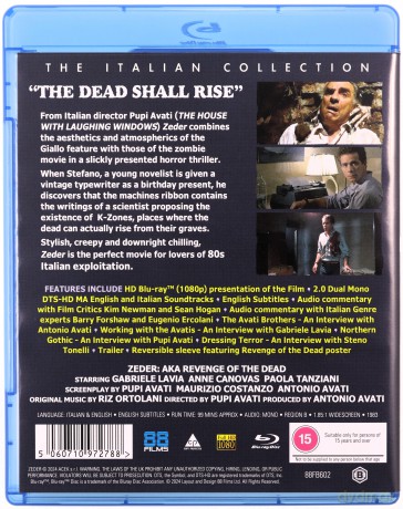 Zeder Aka Revenge Of The Dead (Zemsta żywych trupów) [Blu-Ray]