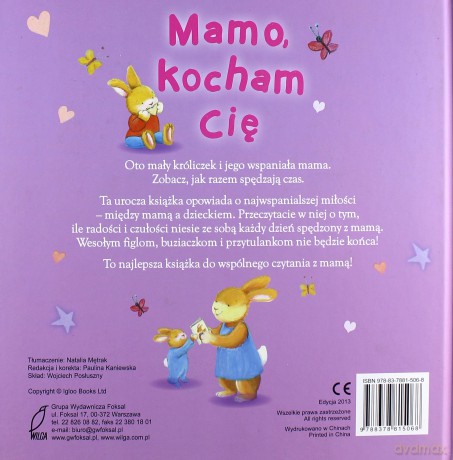 Mamo, kocham Cię [KSIĄŻKA]