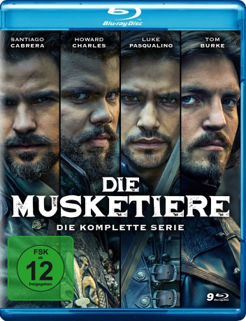 The Musketeers: The Complete Series (Muszkieterowie) [9xBlu-Ray]