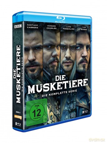 The Musketeers: The Complete Series (Muszkieterowie) [9xBlu-Ray]