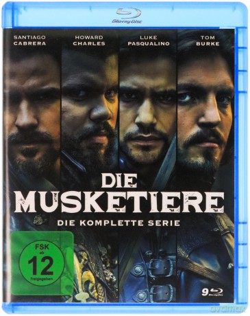 The Musketeers: The Complete Series (Muszkieterowie) [9xBlu-Ray]
