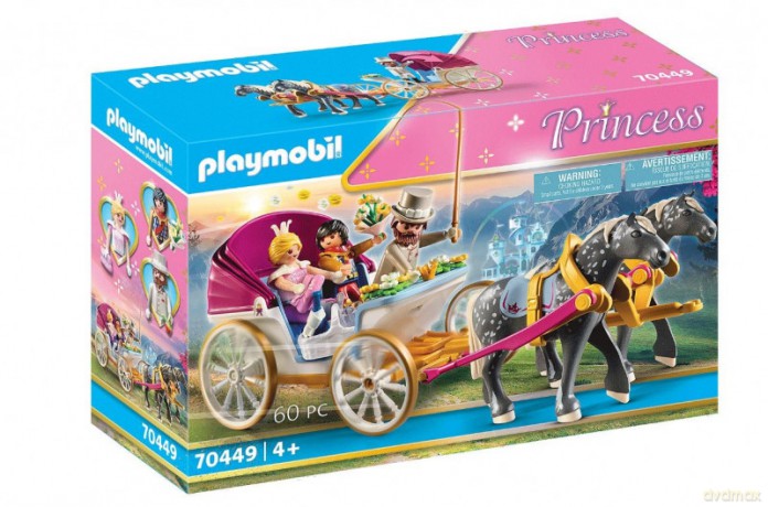 PLAYMOBIL Zestaw z figurkami Princess 70449 Romantyczna bryczka