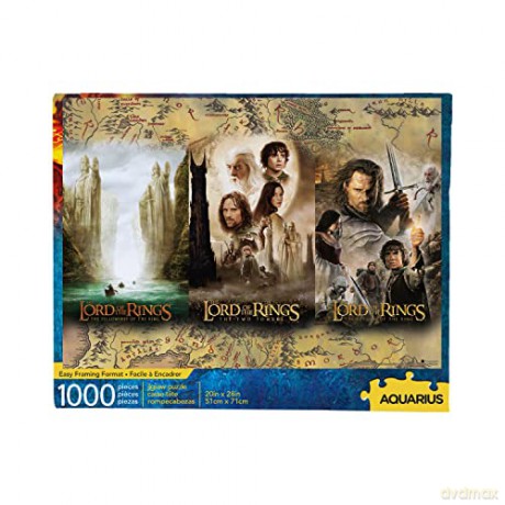 Puzzle Aquarius Władca Pierścieni 1000 elementów Puzzle Władca Pierścieni 65-369