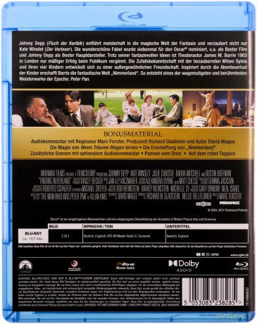 Finding Neverland (Marzyciel) [Blu-Ray]