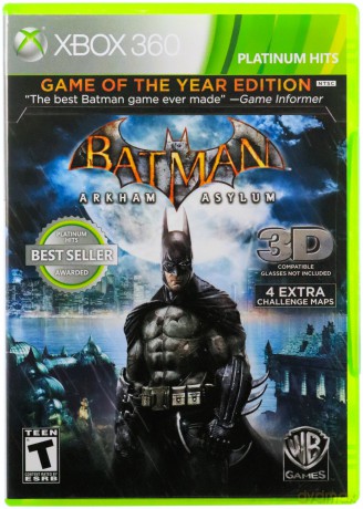 Batman: Arkham Asylum (Game of the Year Edition) (Platinum Hits) [GRA XBOX360]