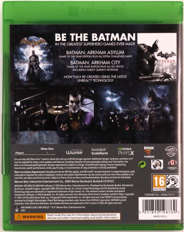 Batman: Return to Arkham [GRA XBOX ONE]