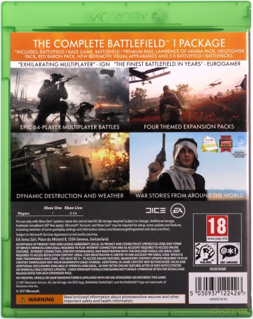 Battlefield 1: Revolution Edition [GRA XBOX ONE]