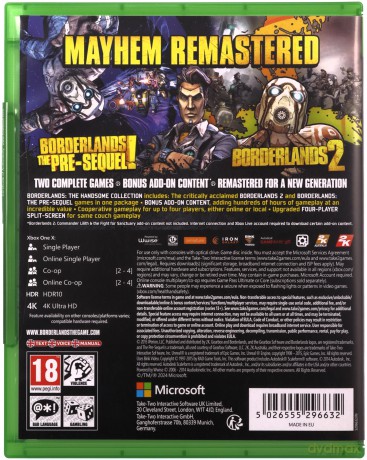 Borderlands: The Handsome Collection [GRA XBOX ONE]