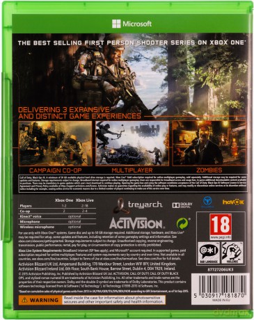 Call of Duty: Black Ops III (3) [GRA XBOX ONE]