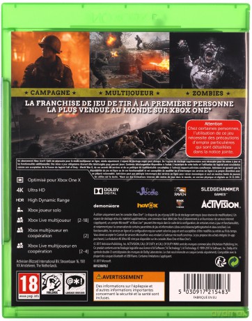 Call of Duty: WW2 (English in game) (FR) [GRA XBOX ONE]