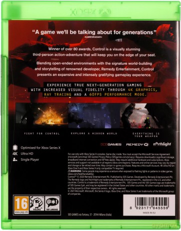Control Ultimate Edition [GRA XBOX SERIES X]