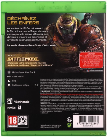 DOOM Eternal (FR/ Multi in game) [GRA XBOX ONE]