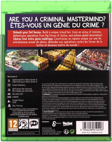 Evil Genius 2: World Domination (EN/FR) [GRA XBOX SERIES X]
