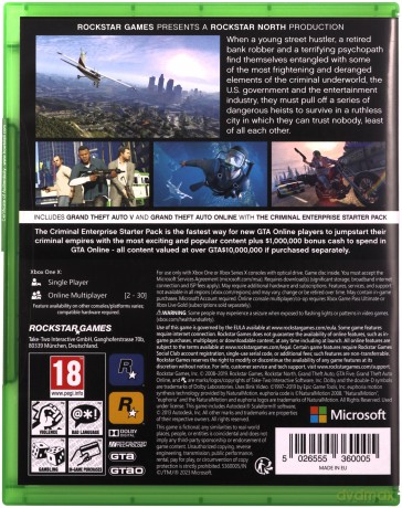 Grand Theft Auto V (GTA 5) Premium Edition [GRA XBOX ONE]