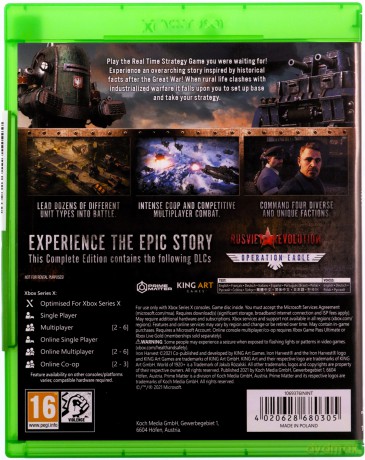 Iron Harvest 1920+ Complete Edition [GRA XBOX SERIES X]