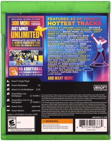 Just Dance 2018 [GRA XBOX ONE]