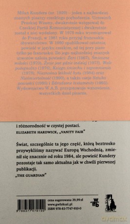 Nieznośna lekkość bytu - Kundera Milan [KSIĄŻKA]