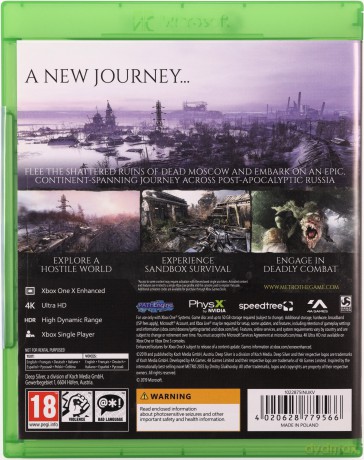 Metro: Exodus [GRA XBOX ONE]