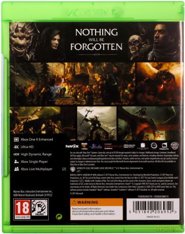 Middle-Earth: Shadow of War [GRA XBOX ONE]