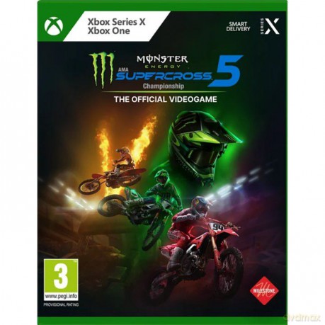 Monster Energy Supercross - The Official Videogame 5 (NL/FR) [GRA XBOX SERIES X]