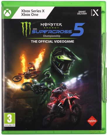 Monster Energy Supercross - The Official Videogame 5 (NL/FR) [GRA XBOX SERIES X]