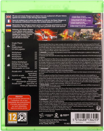 Power Rangers: Battle For The Grid (Collector's Edition) [GRA XBOX ONE]