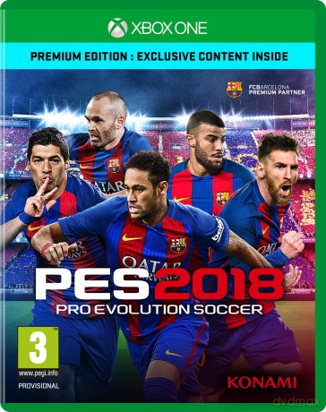 Pro Evolution Soccer (PES) 2018 - Premium Edition [GRA XBOX ONE]