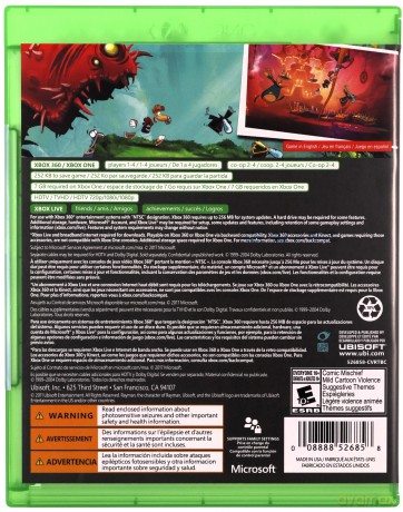 Rayman Origins (Multi Region) [GRA XBOX360]