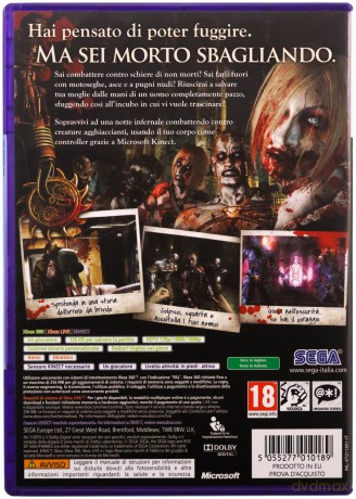 Rise of Nightmares (Kinect) (IT-English in game) [GRA XBOX360]