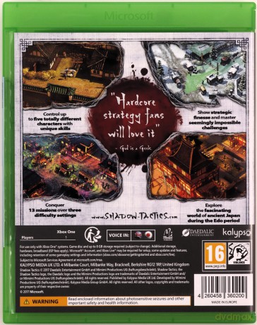 Shadow Tactics: Blades of the Shogun [GRA XBOX ONE]