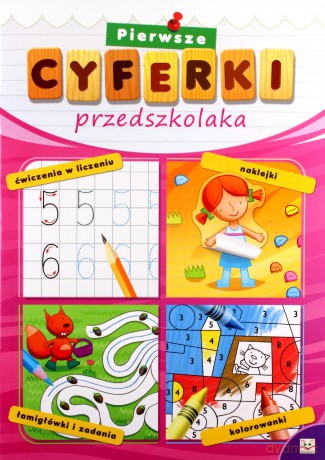 Pierwsze cyferki przedszkolaka [KSIĄŻKA]
