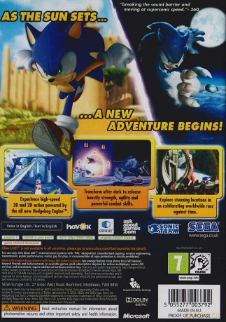 Sonic Unleashed (XONE/X360) [GRA XBOX360]