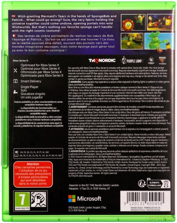 SpongeBob SquarePants The Cosmic Shake [GRA XBOX SERIES X]