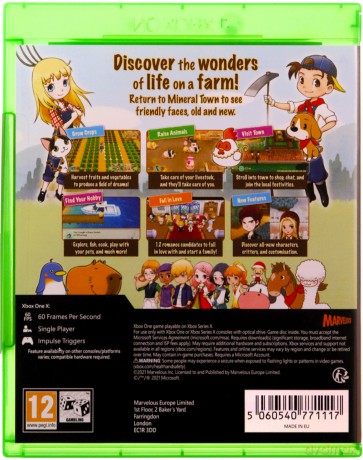 Story Of Seasons: Friends Of Mineral Town [GRA XBOX ONE]