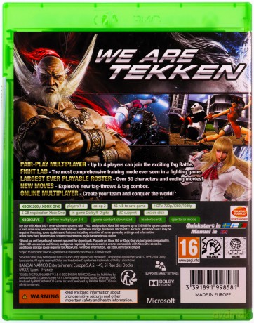 Tekken Tag Tournament 2 /Xbox 360 & Xbox One [GRA XBOX ONE]