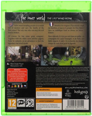 The Inner World - The Last Wind Monk [GRA XBOX ONE]