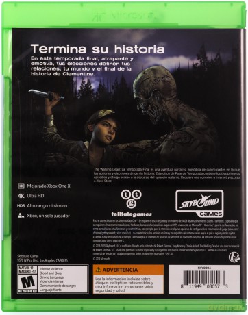 The Walking Dead: The Final Season (Latam) [GRA XBOX ONE]