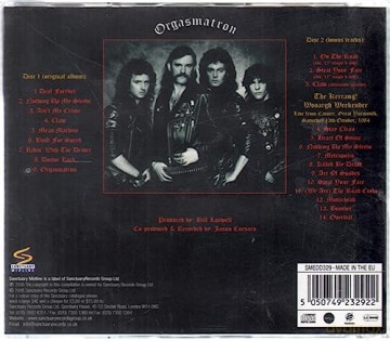 Motorhead: Orgasmatron [2CD]