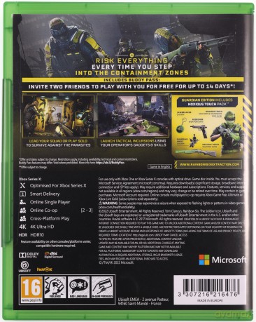 Tom Clancy's Rainbow Six: Extraction (Guardian Edition) [GRA XBOX ONE]