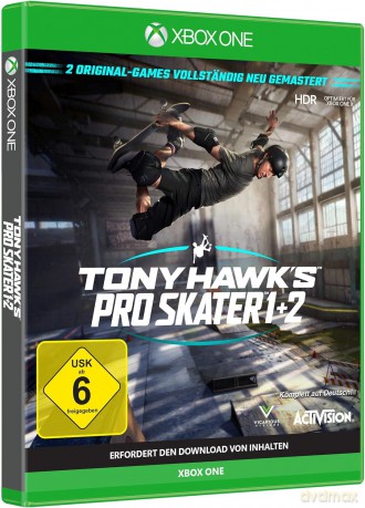 Tony Hawk's Pro Skater 1 + 2 (GER/Multi in Game) [GRA XBOX ONE]