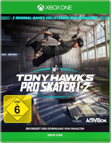 Tony Hawk's Pro Skater 1 + 2 (GER/Multi in Game) [GRA XBOX ONE]
