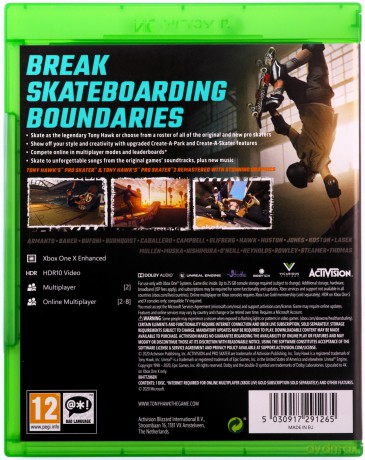 Tony Hawk's Pro Skater 1+2 [GRA XBOX ONE]